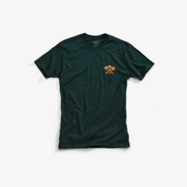 Футболка 100% Victory Tee-Shirt Forrest, зеленый, 2018, 32071-134-12