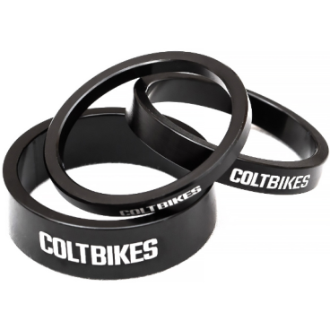 Фото Кольцо рулевой колонки Colt Bikes, 10мм, черный, DQ1001-10