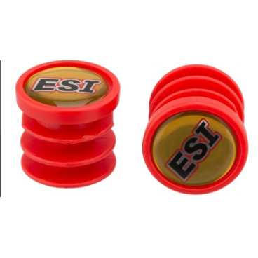 Заглушки руля ESI Logo пластик, красный, BP1RD