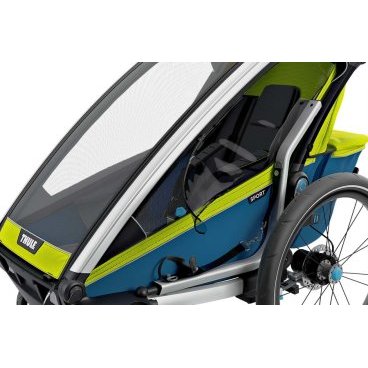 Велоприцеп / коляска Thule Chariot Sport 1, Chartreuse, 10201014