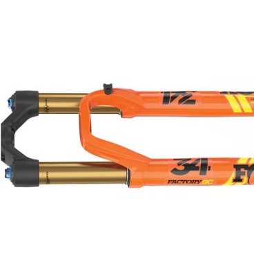 Вилка велосипедная FOX 34 Float SC, RM, F-S, 29", 120мм, 15x110 мм, оранжевая, 910-20-629