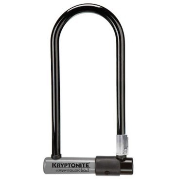 Велосипедный замок Kryptonite Kryptolok Standard FlexFrame-U bracket, U-lock, на ключ, 13 х 102 х 229 мм, 720018002031