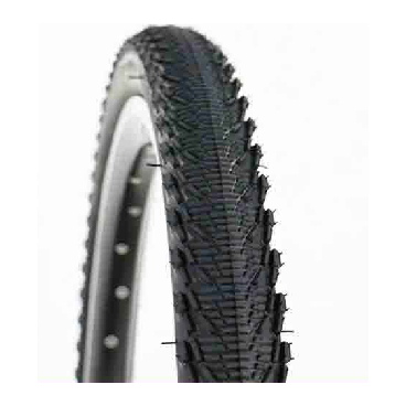Покрышка для велосипеда, Vinca Sport G 109 26*2.125 black, 26 х 2.125, цвет черный.