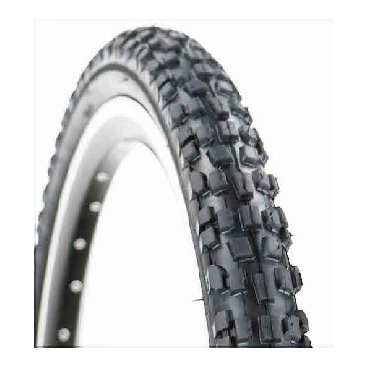 Покрышка для велосипеда Vinca Sport, G 111 26*2.3 black, 26 х 2.3, цвет черный.