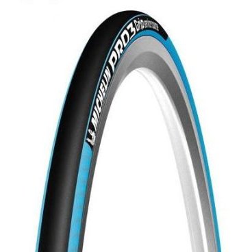 Покрышка велосипедная Michelin PRO3 GRIP 23x622 TS DIGITAL BLUE, 661399