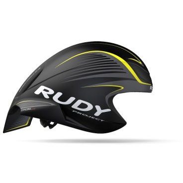 Велошлем Rudy Project WING57 BLACK/YELLOW FLUO MATT, HL530011