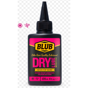 Смазка Blub Lubricant Dry, для цепи, 120 ml, blubdry120