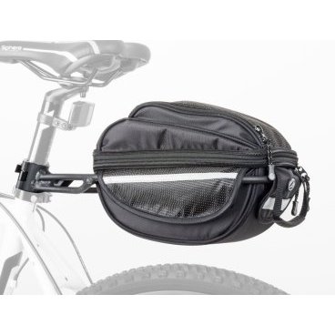 Фото Сумка под велоседло AUTHOR A-N LitePack6 X7 2 отделения на 6 литров, с чехлом, черная, 8-15000086