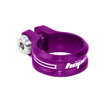 Велосипедний подседельный зажим "Hope" Bolt, 34.9mm, алюминий, Фиолетовый. SCPUB34.9