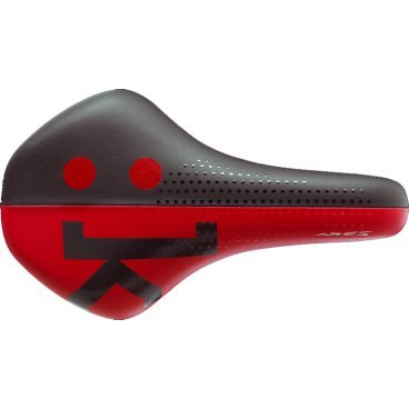 Седло велосипедное Fizik ARES Red/Black, 7084SXSA09574