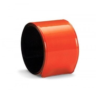 Набор световозвращающих браслетов из 2-х штук COVA™, размер 35х300 мм, цвет оранжевый, FOP33212