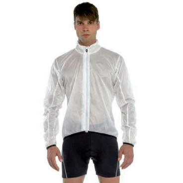 Куртка велосипедная BRIKO Packable, DA, белый, 011442