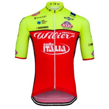 Веломайка короткий рукав Pro Team Wilier - Selle Italia Replica, WL254