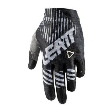 Велоперчатки Leatt GPX 2.5 X-Flow Glove, черные, 2019, 6019032182