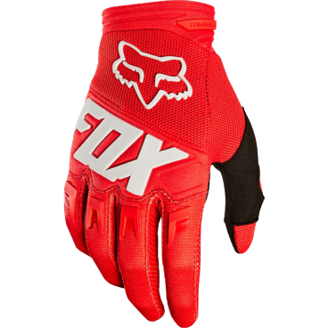 Велоперчатки Fox Dirtpaw Glove, красные, 2019, 22751-003-2X
