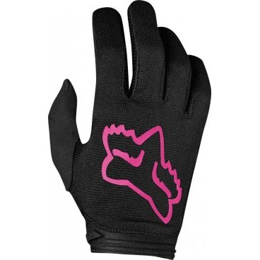 Велоперчатки женские Fox Dirtpaw Mata Womens Glove, черно-розовые, 2019, 21764-285-S