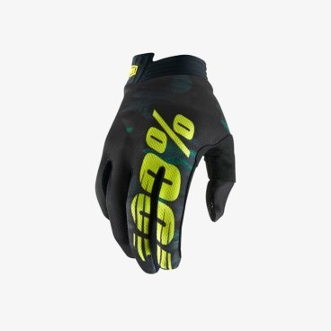 Велоперчатки 100% ITrack Glove Camo, 2018, 10015-064-12