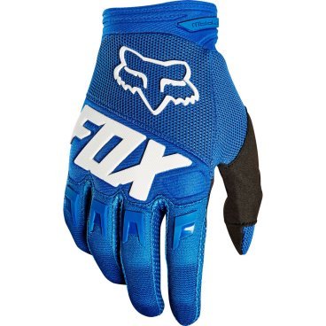 Фото Велоперчатки Fox Dirtpaw Glove, синие, 2019, 22751-002-2X