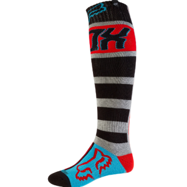 Носки Fox FRI Falcon Thick Sock, серо-красный, 2017, 17812-037-S