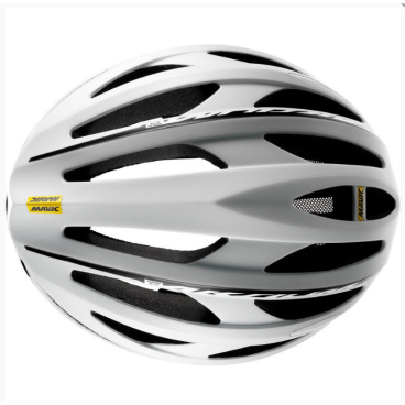 Каска велосипедная MAVIC AKSIUM Elite'19, Белый/черный, 378361