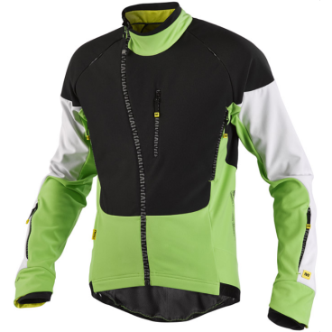 Фото Куртка велосипедная MAVIC INFERNO, зеленая-черная, 2015, 362745