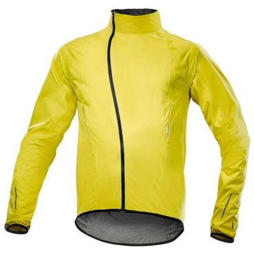 Куртка велосипедная MAVIC COSMIC PRO H20, желтая, 2018, 393355
