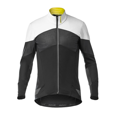 Куртка велосипедная MAVIC Cosmic Thermo windproof, черная-белая, 2019, 404551