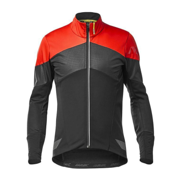 Куртка велосипедная MAVIC COSMIC Thermo, черная-красная, 2019, 404552