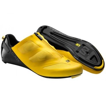 Велотуфли MAVIC CXR ULTIMATE, желто-черный, 2015, 367229