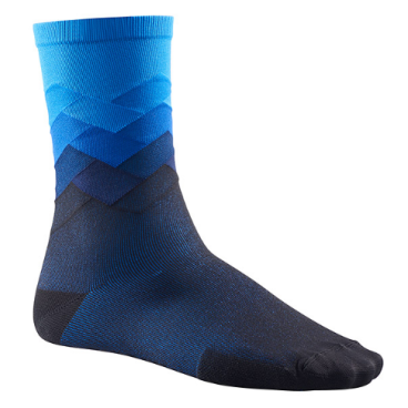Велоноски MAVIC Cosmic Graphic Socks, Синий, 2018, 401951
