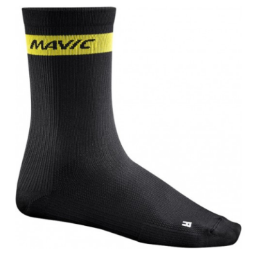 Велоноски Mavic Cosmic High Sock, Черный, 2019, 378994