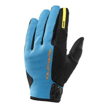 Велоперчатки MAVIC X-RIDE Protect, голубо-черные, 2016, 380127