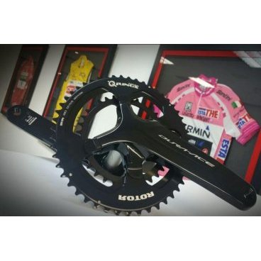Звезда передняя Rotor Chainring BCD110X4 Shimano Outer Black 52t to 36, C01-516-09010-0