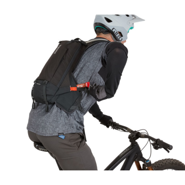 Рюкзак вело Thule Rail Bike Hydration (гидратационный) 8 L (литров), цвет: Obsidian, 3203795