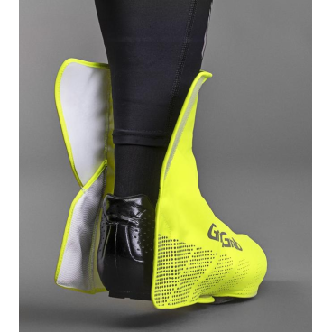 Велобахилы женские GripGrab Ride Waterproof Hi-Vis Shoe Cover 01 Fluo, желтый, 202908104