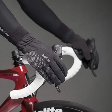 Велоперчатки GripGrab Ride Winter, черные, 105501014