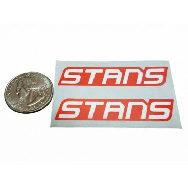 Стикер Stan's NoTubes на велосипедный шлем RED/WHITE, PR, PR0859-01