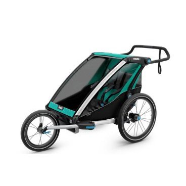 Детская мультиспортивная коляска Thule Chariot Lite2, изумрудный, TH 10203002