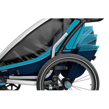 Детская мультиспортивная коляска Thule Chariot Cross2, голубой, TH 10202003