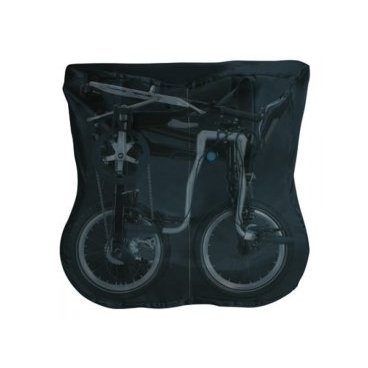 Чехол JANGO для складного велосипеда Jango 18" с логотипом, черный, JFB-CB01