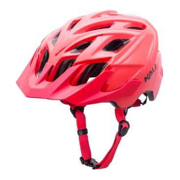 Шлем велосипедный KALI TRAIL/MTB CHAKRA SOLO Sld, красный 2019, 02-218136