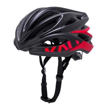 Шлем велосипедный KALI шоссе/ROAD LOKA VALOR, матовый черно-красный 2019, 02-219126