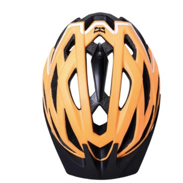 Шлем велосипедный KALI ENDURO/MTB LUNATI, матовый оранжево-черный 2019, 02-119146