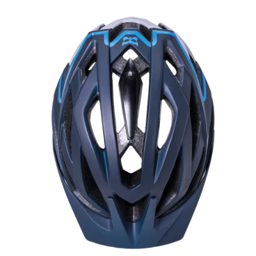 Шлем велосипедный KALI ENDURO/MTB LUNATI, матовый серо-синий 2019, 02-119126