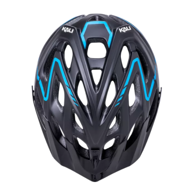 Шлем велосипедный KALI TRAIL/MTB CHAKRA PLUS, черно-синий матовый 2019, 02-192260