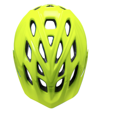 Шлем велосипедный KALI TRAIL/MTB CHAKRA SOLO Sld, неоновый желтый 2019, 02-219116