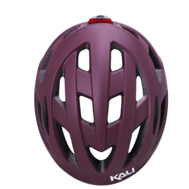 Шлем велосипедный KALI URBAN/CITY/MTB с фонариком CENTRAL Sld, бардовый 2019, 02-519167