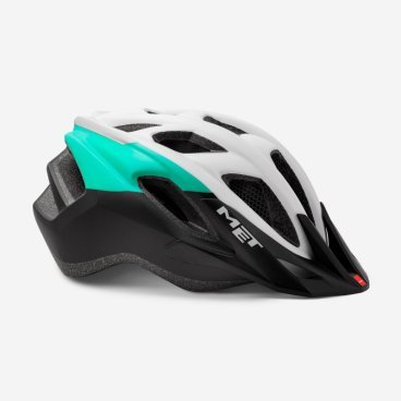 Велошлем Met Funandgo Iridescent, зелено-черный 2019, 3HM102S0VB2