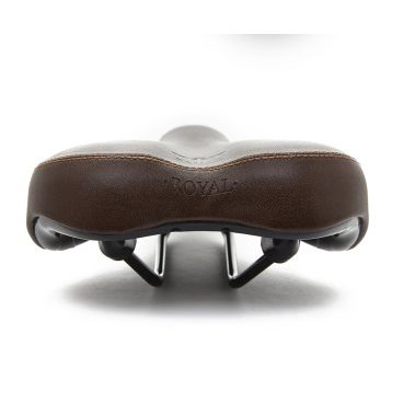 Седло комфортное Vinca Sport Vintage, 258*190мм, коричневое, VS 8291 Royal Man brown