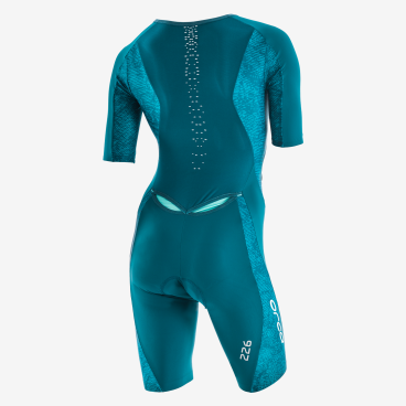 Велокомбинезон Orca 226 Kompress Aero Short Sleeve Race Suit 2019 женский, цвет: бирюзовый, JVDF